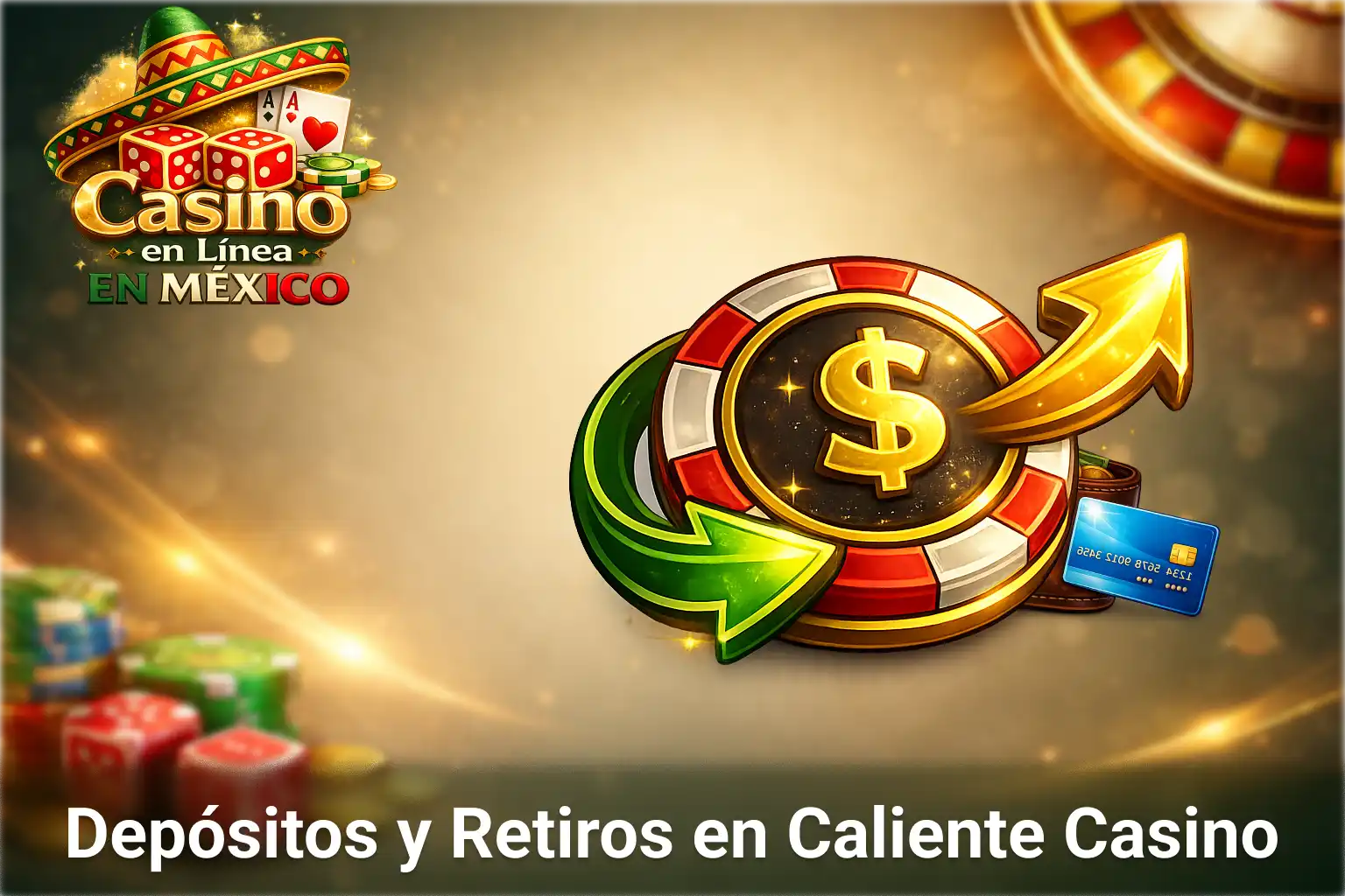 Opciones de depósitos y retiros en Caliente casino online para usuarios