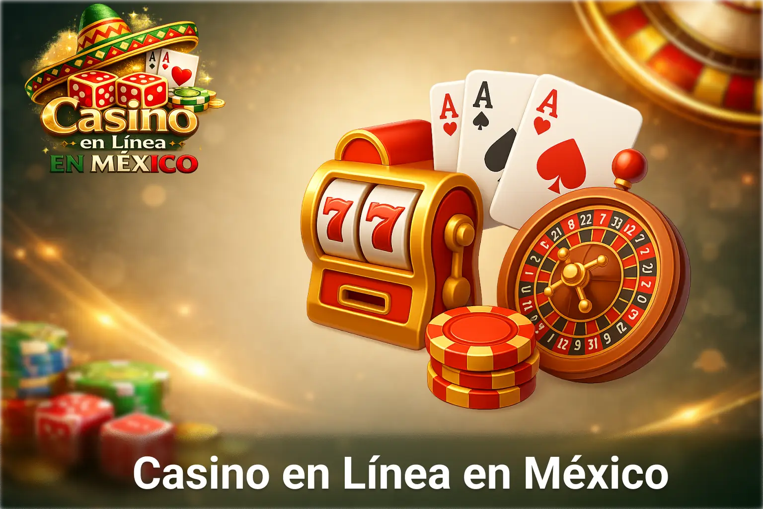 Tipos de juegos disponibles en casinos en línea en México, tragamonedas y mesa