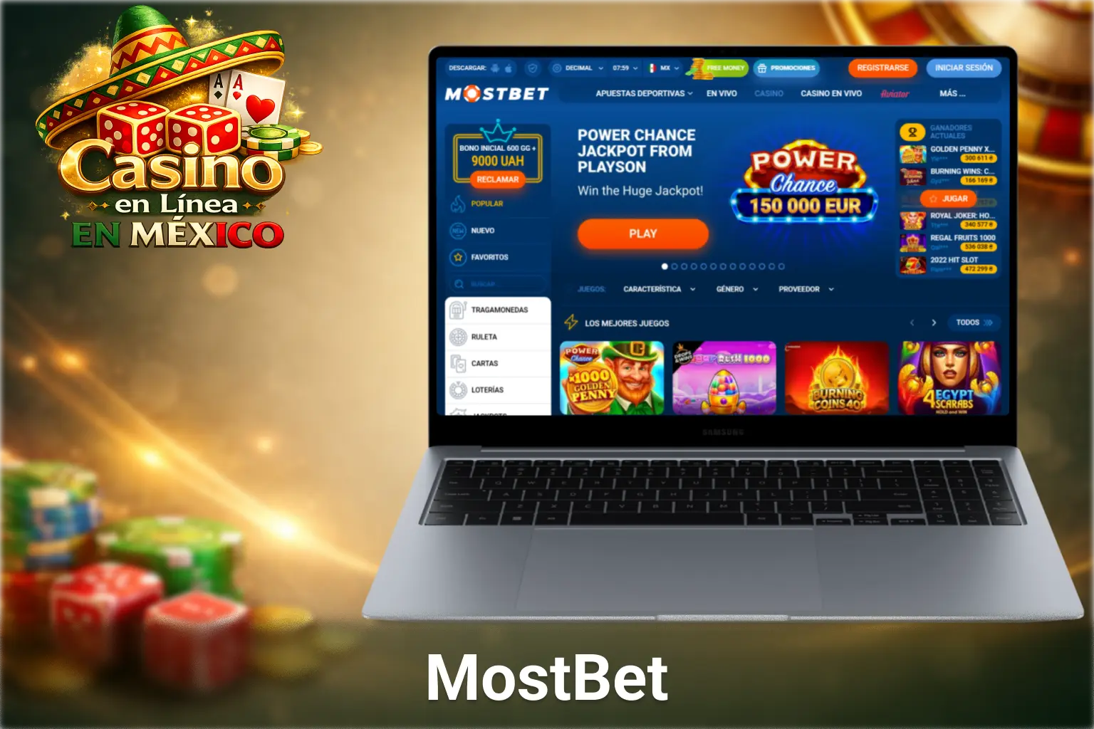 MostBet casino online en México con tragamonedas, apuestas deportivas y plataforma de juego completa